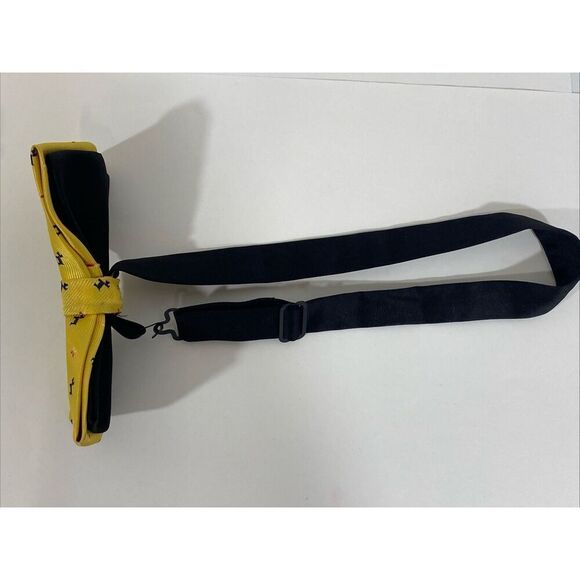 Mens Adjustable Vintage Bowtie Yellow Scottie Dog Terrior - Picture 5 of 7